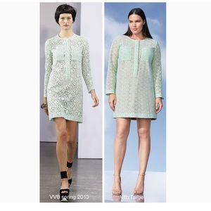 BNWT Victoria x Target Mint w/ Nude slip dress